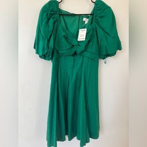 House of Harlow 1960 Green Mini Dress
